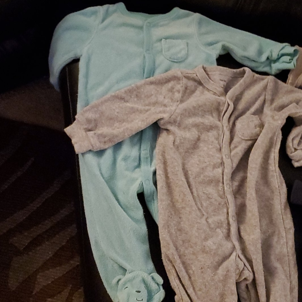 Super Cute Terry Cloth Like Footie Animal Footies